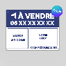 Template panneau à vendre Passreco