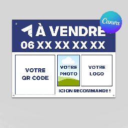 Template panneau à vendre Passreco