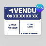 Template panneau à vendre Passreco