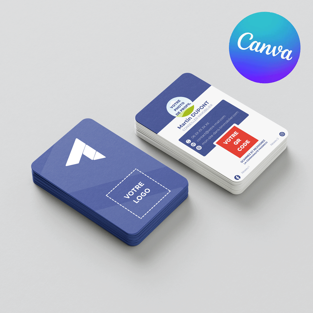 Template Carte de visite