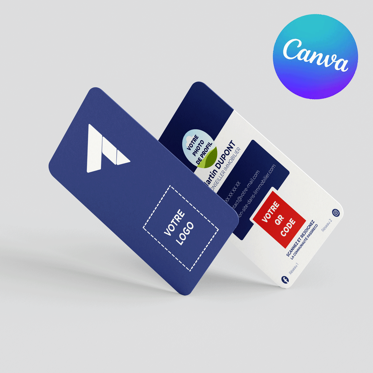 Template Carte de visite