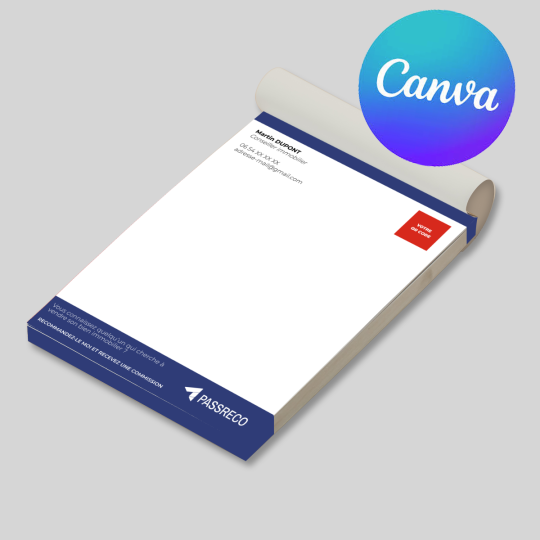 Template Bloc Notes Passreco