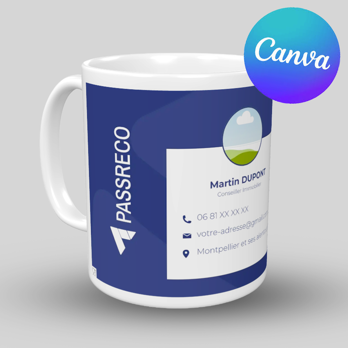 Template Mug Passreco