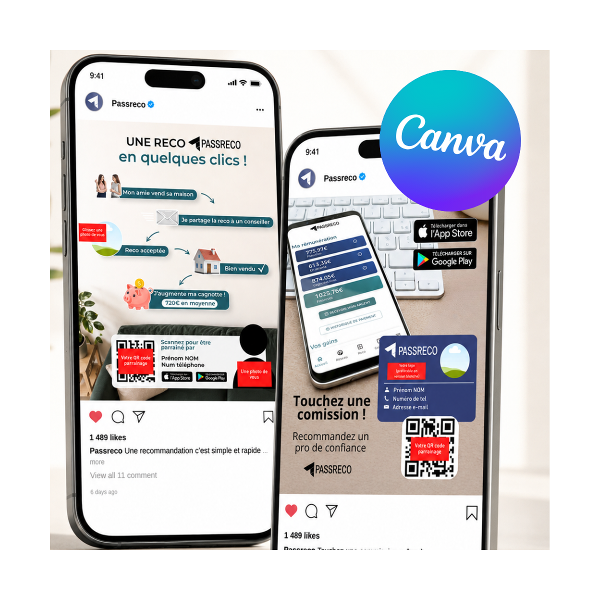 POSTS pour les Réseaux sociaux